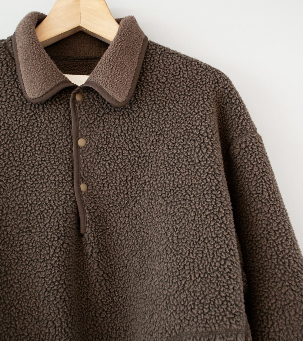 Yoko Sakamoto 'Alpine Polo Shirt' (Brown)