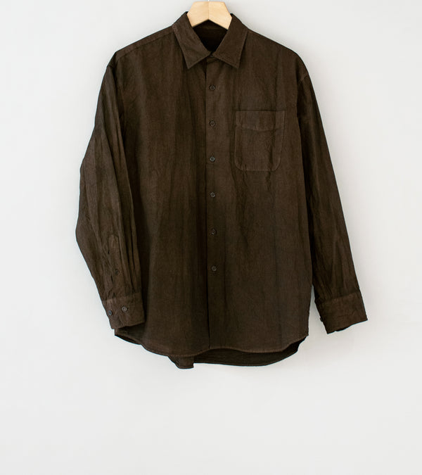 Yoko Sakamoto 'Regular Collar Shirt' (Kakishibu)