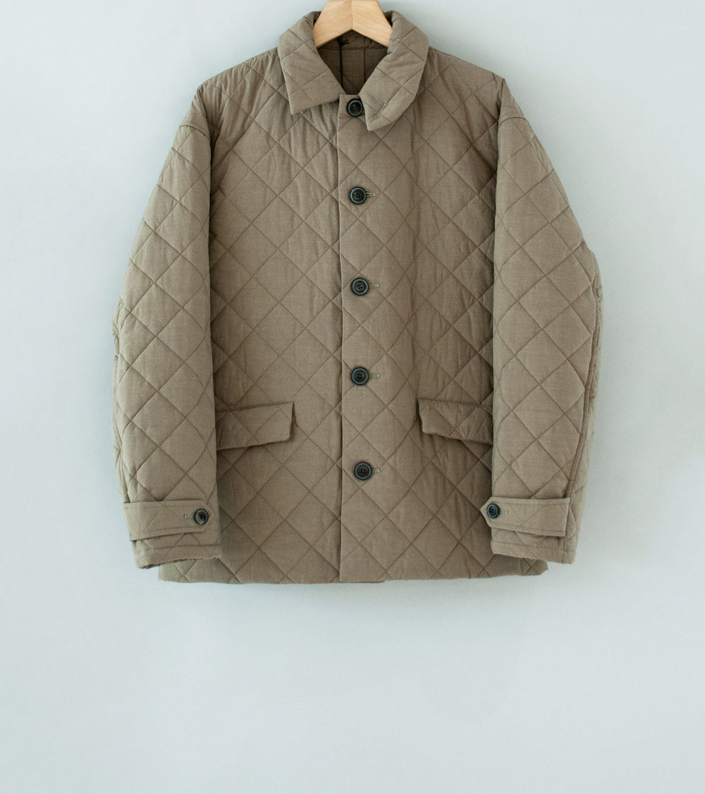 Yoko Sakamoto 'Quilting Work Jacket' (Gray)