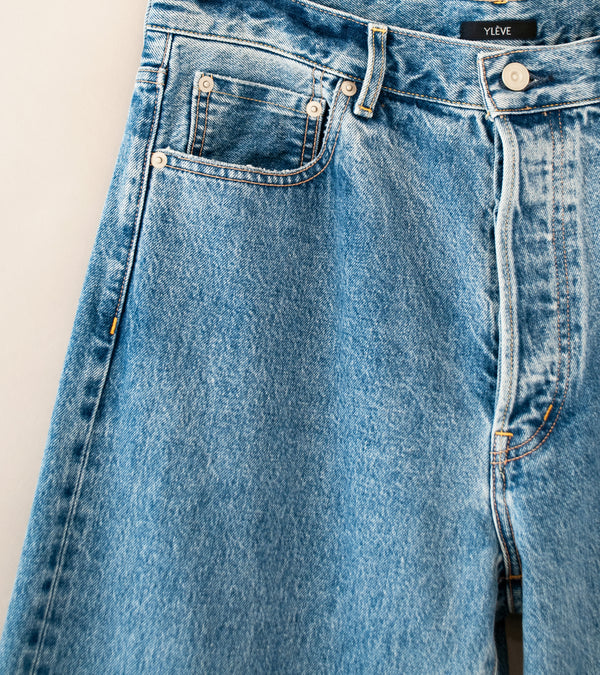 YLÈVE '13.5oz Denim Straight' (Indigo)