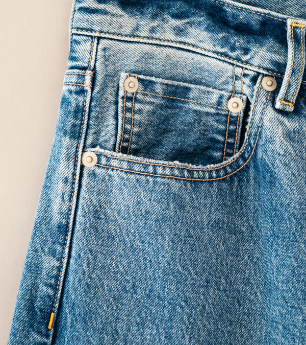 YLÈVE '13.5oz Denim Straight' (Indigo)