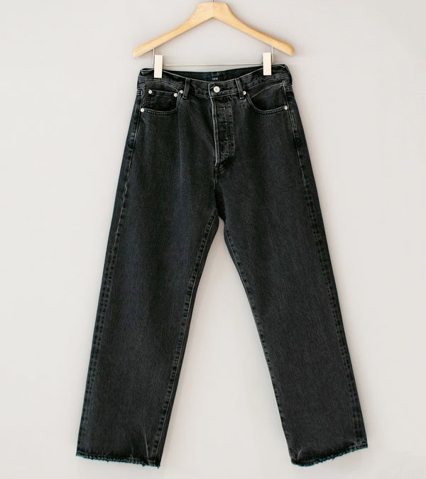 YLÈVE '13.5oz Denim Straight' (Charcoal)
