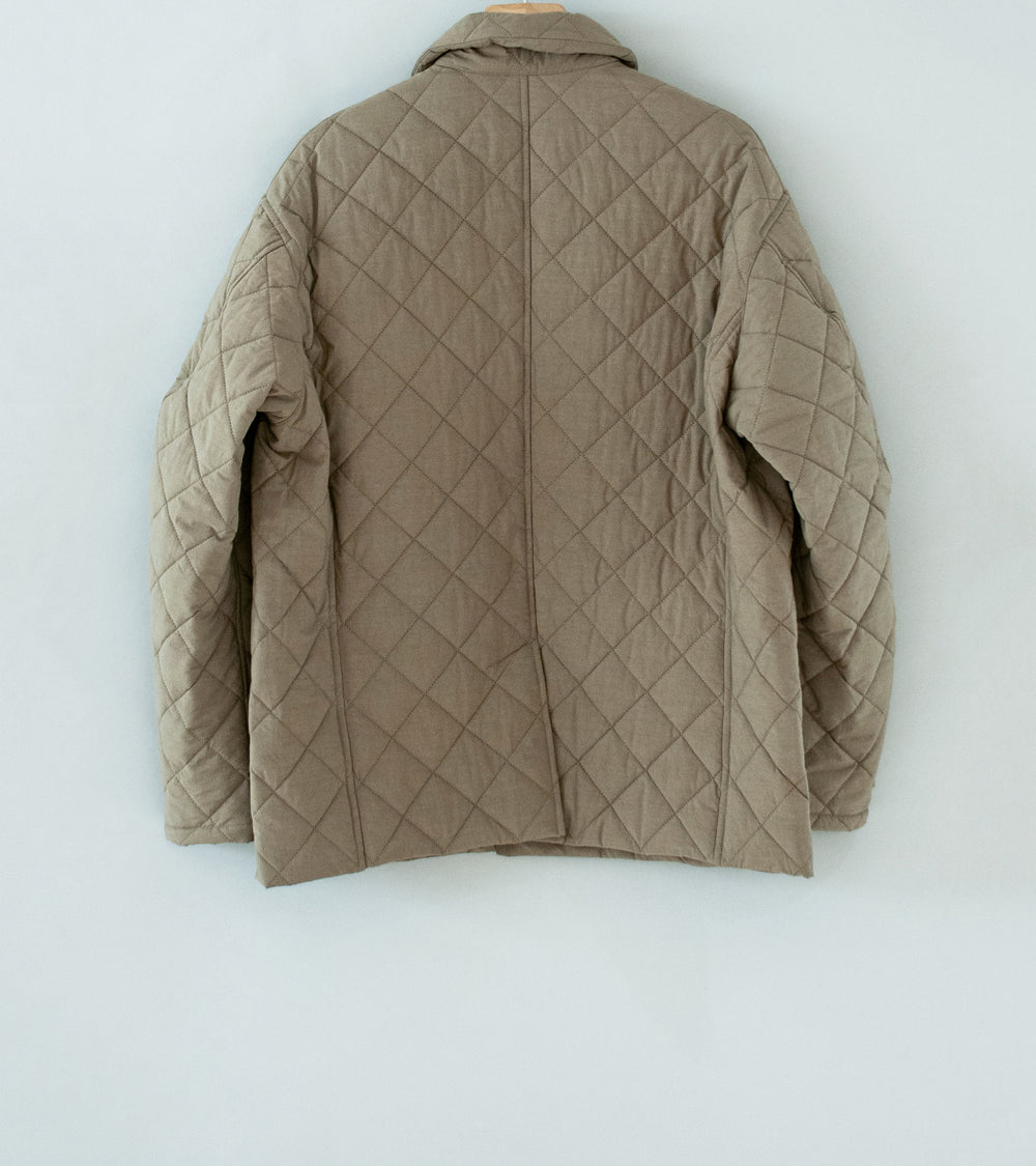 Yoko Sakamoto 'Quilting Work Jacket' (Gray)