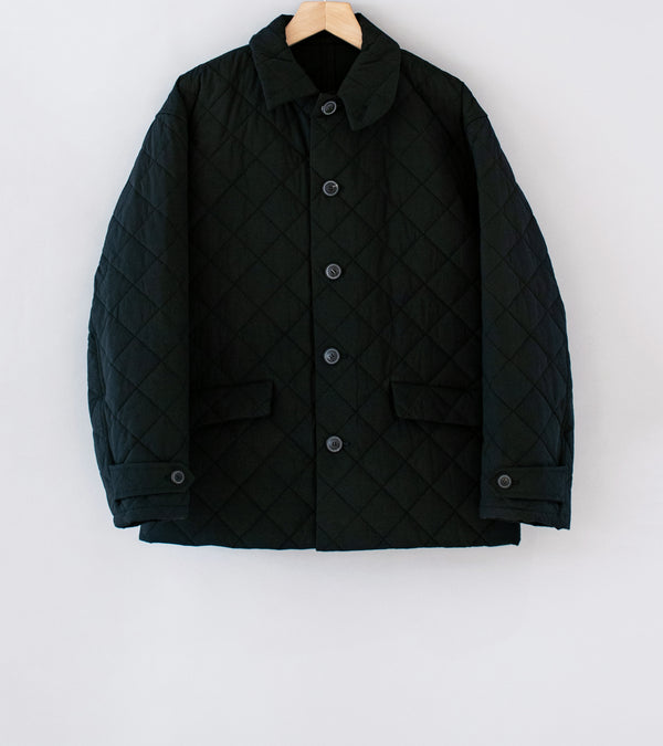 Yoko Sakamoto 'Quilting Work Jacket' (Black)