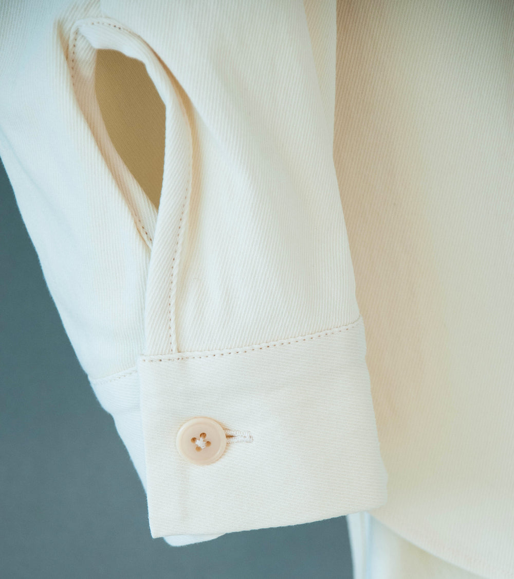 MAN-TLE 'R21 S8 Weather Shirt PK' (Unbleached Tricotine)