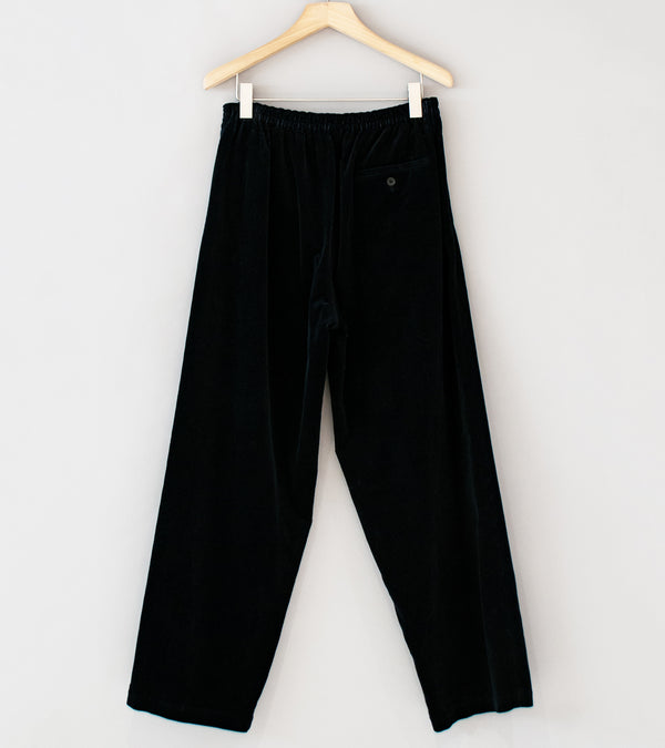 YLÈVE 'Organic Cotton Wale Corduroy Trousers' (Navy)
