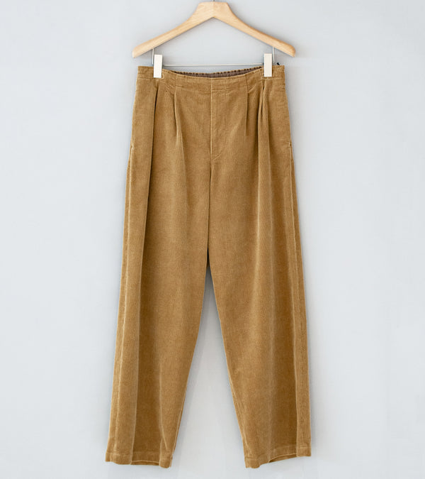 YLÈVE 'Organic Cotton Wale Corduroy Trousers' (Brown)