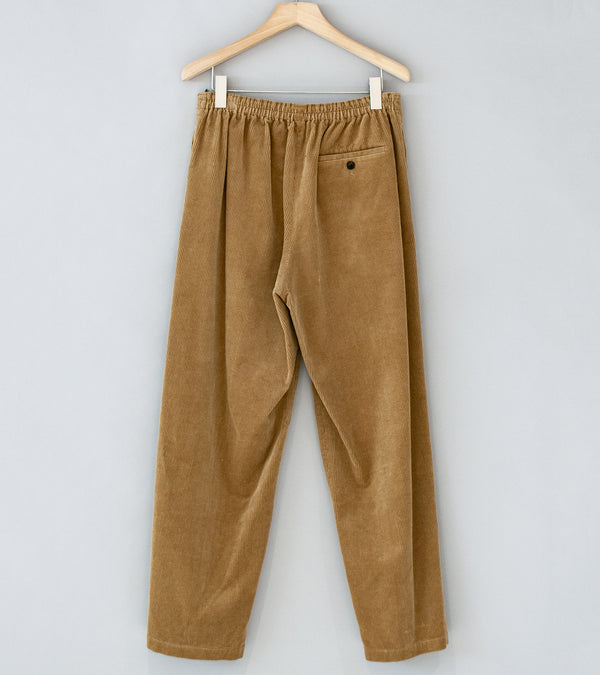 YLÈVE 'Organic Cotton Wale Corduroy Trousers' (Brown)