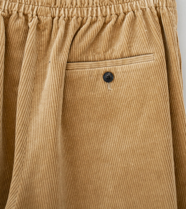 YLÈVE 'Organic Cotton Wale Corduroy Trousers' (Brown)