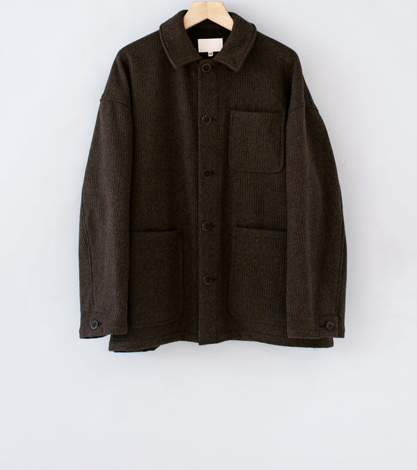 Yoko Sakamoto 'Beach Cloth Jacket' (Brown)