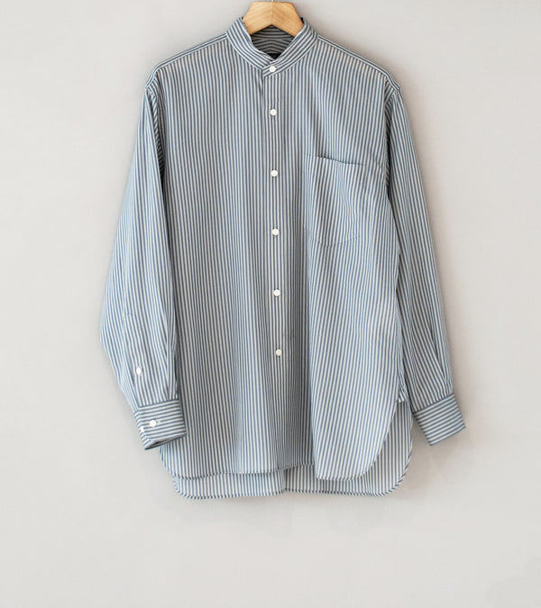 YLÈVE 'Acetate Cupra Stripe Shirt' (Stripe)