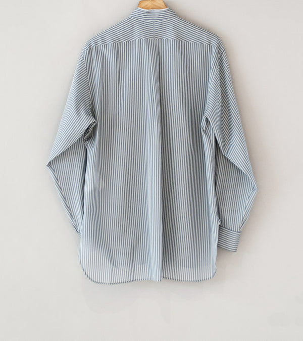 YLÈVE 'Acetate Cupra Stripe Shirt' (Stripe)