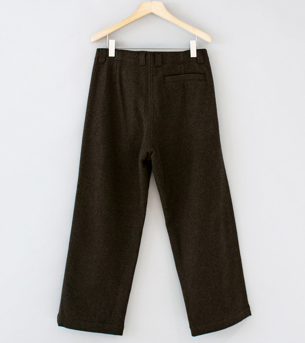 Yoko Sakamoto 'Beach Cloth Work Trousers' (Brown)