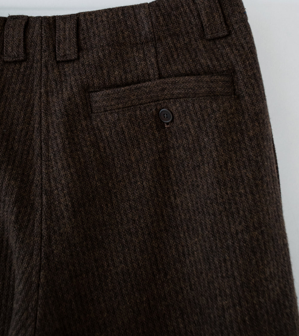 Yoko Sakamoto 'Beach Cloth Work Trousers' (Brown)