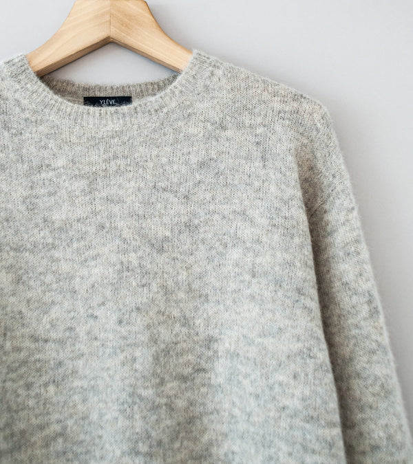 YLÈVE 'Fairy Alpaca Knit P/O' (Fog)