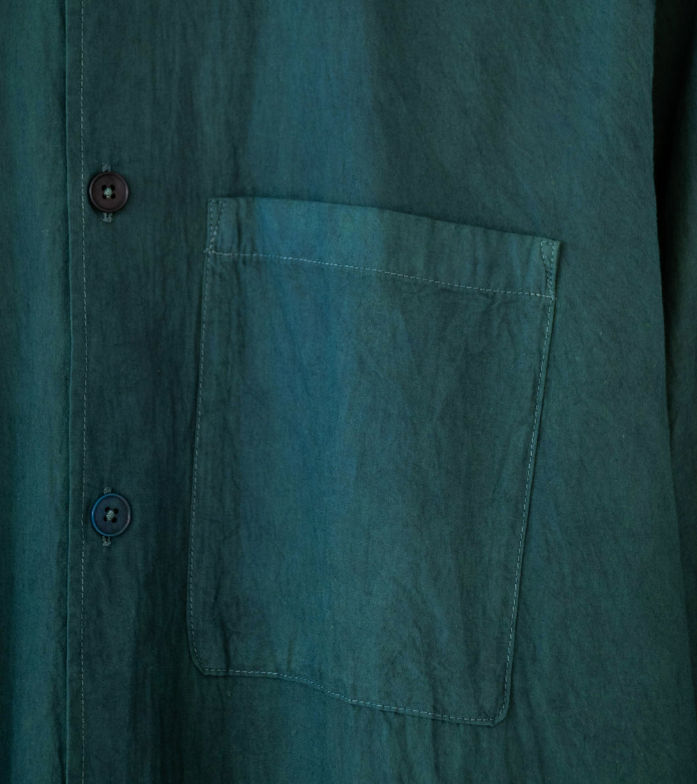 MAN-TLE 'R21 S4 OD Shirt' (Indigo Fukugi)
