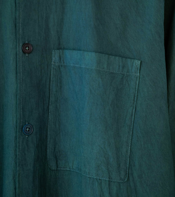 MAN-TLE 'R21 S4 OD Shirt' (Indigo Fukugi)