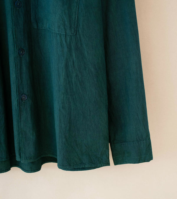MAN-TLE 'R21 S4 OD Shirt' (Indigo Fukugi)