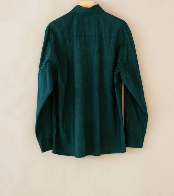 MAN-TLE 'R21 S4 OD Shirt' (Indigo Fukugi)