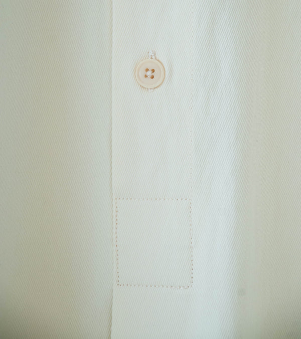 MAN-TLE 'R21 S2 Pullover Shirt' (Unbleached Tricotine)