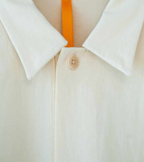 MAN-TLE 'R21 S2 Pullover Shirt' (Unbleached Tricotine)