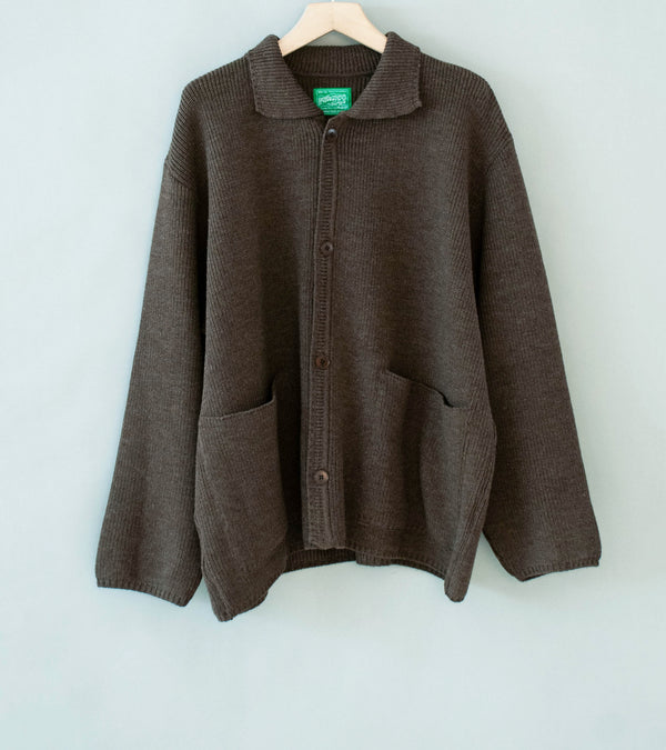 MAN-TLE 'R21 Z1 Machine Cardigan' (Black Sheep)