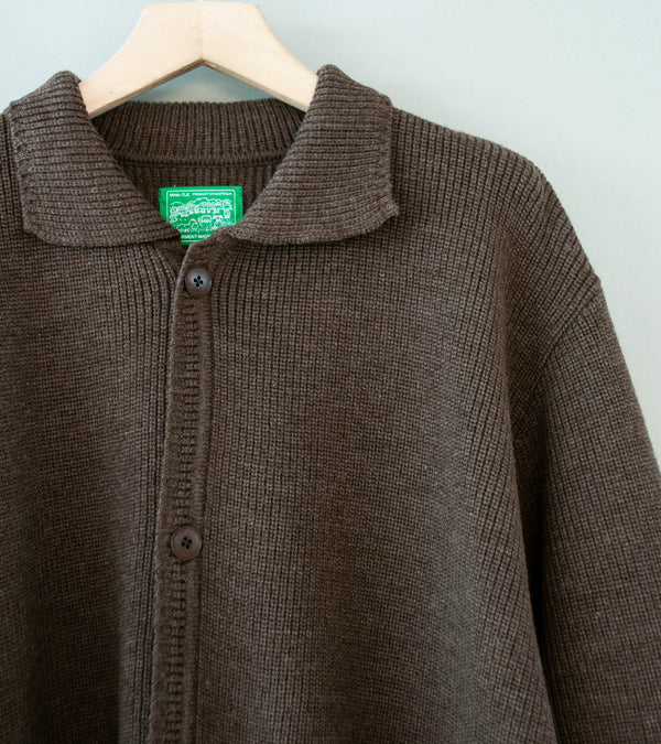 MAN-TLE 'R21 Z1 Machine Cardigan' (Black Sheep)