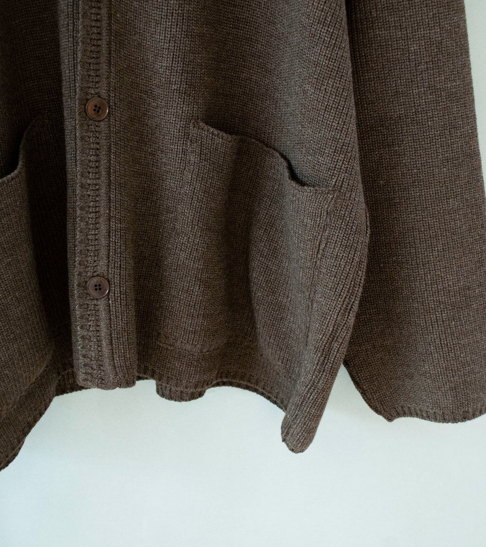 MAN-TLE 'R21 Z1 Machine Cardigan' (Black Sheep)