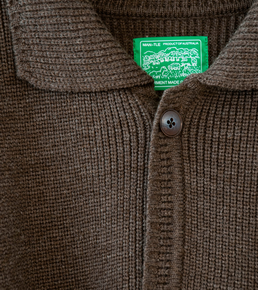 MAN-TLE 'R21 Z1 Machine Cardigan' (Black Sheep)