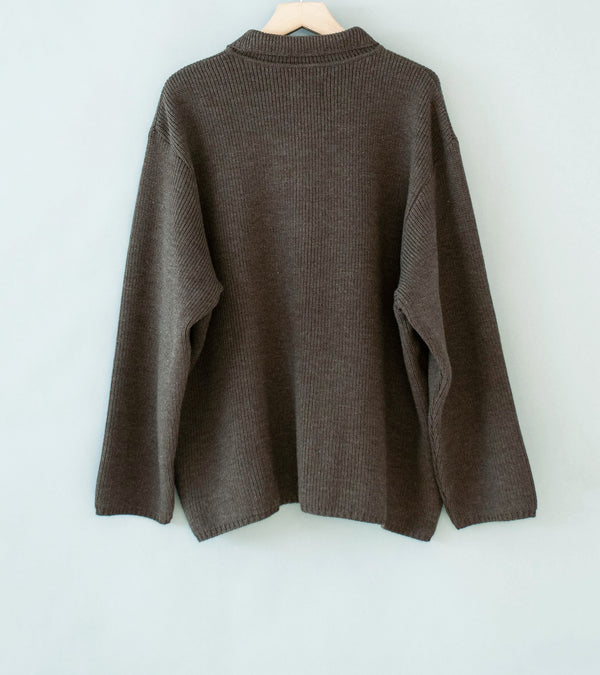 MAN-TLE 'R21 Z1 Machine Cardigan' (Black Sheep)