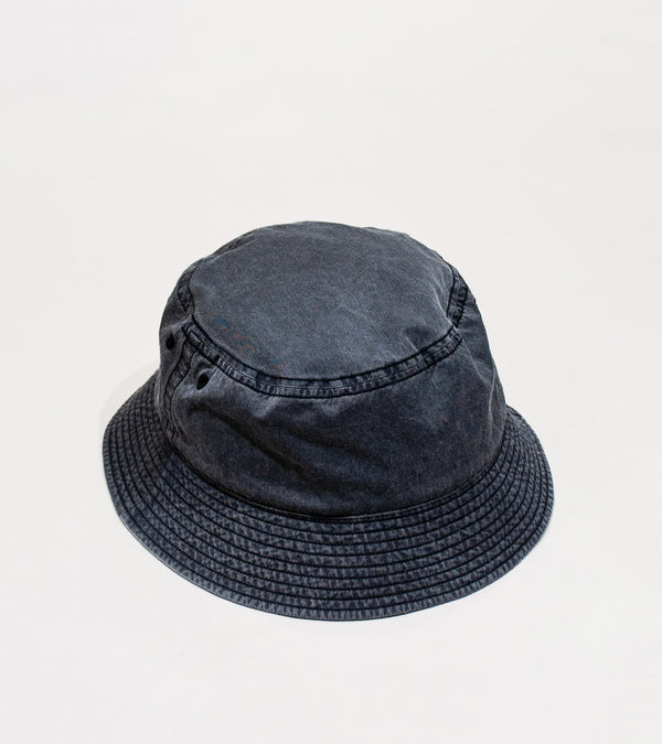 YLÈVE 'Kijima Takayuki Rayon Cotton Pigment Dye Hat' (Navy)