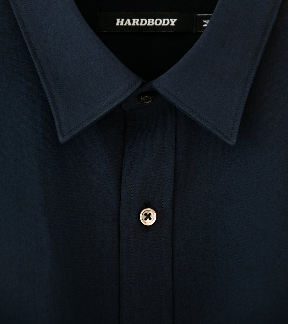 Hardbody 'Short Sleeve Left Pocket Button Up' (Navy)