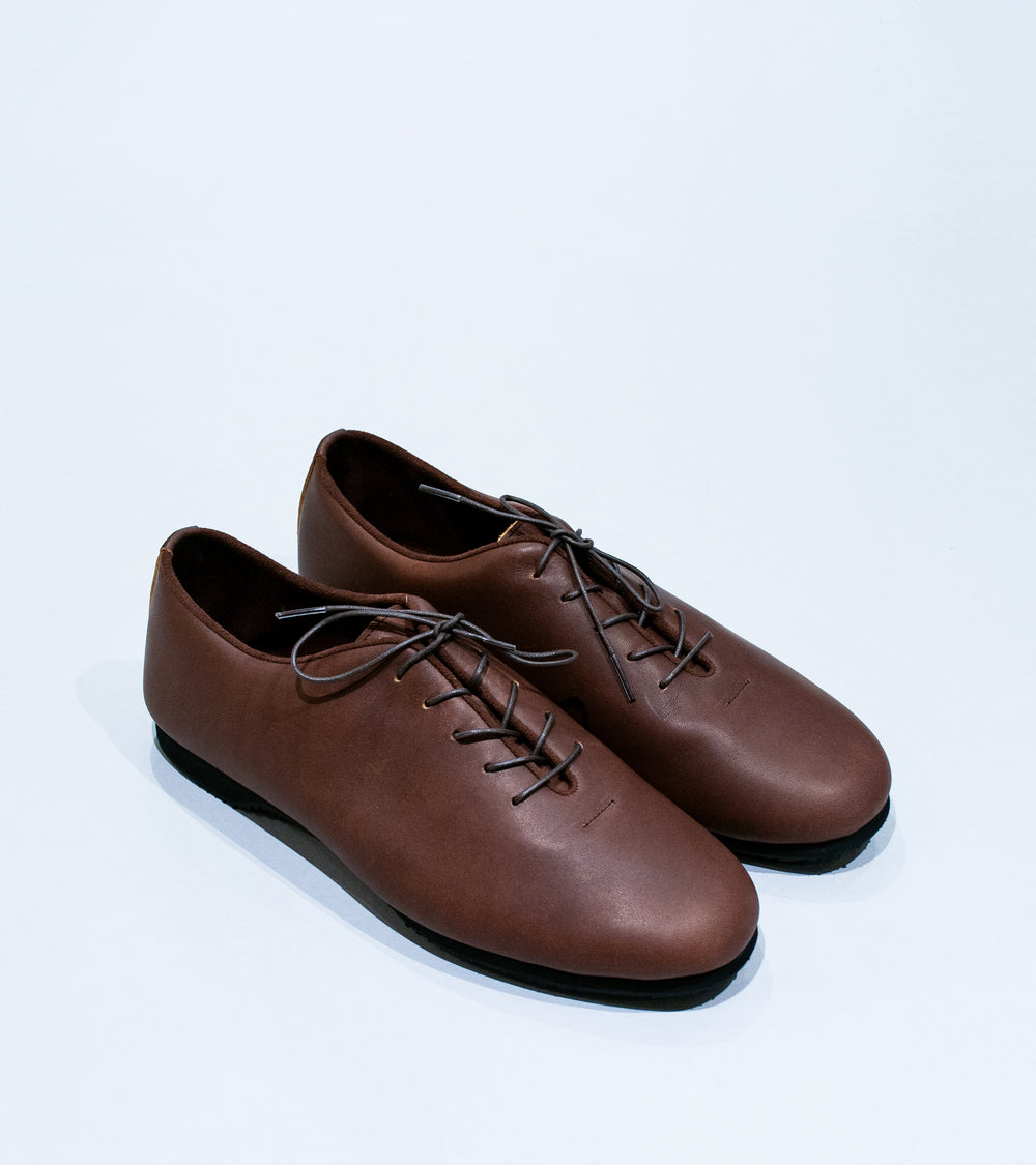 Yoko Sakamoto 'Jazz Flat Shoes' (Brown)