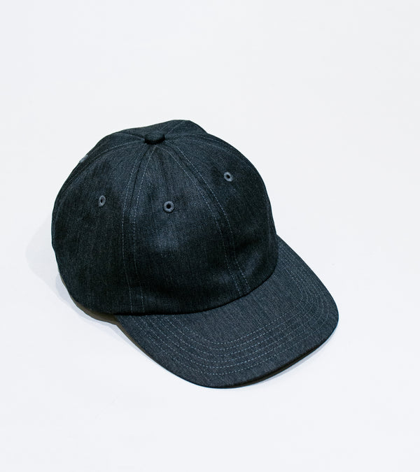 YLÈVE 'Kijima Takayuki Wool Mohair Gabardine Cap' (Charcoal)