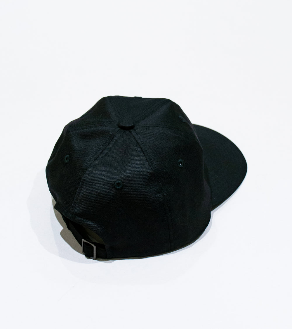 YLÈVE 'Kijima Takayuki Wool Mohair Gabardine Cap' (Black)