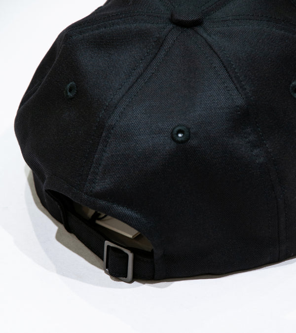 YLÈVE 'Kijima Takayuki Wool Mohair Gabardine Cap' (Black)