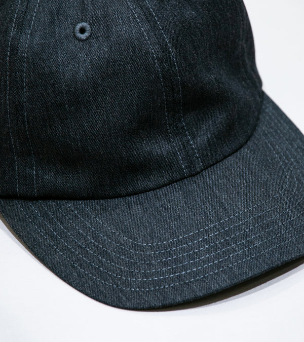 YLÈVE 'Kijima Takayuki Wool Mohair Gabardine Cap' (Charcoal)