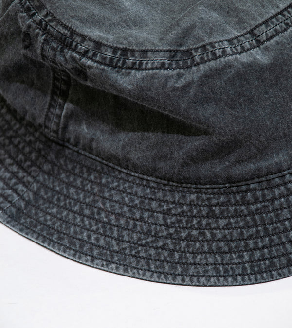 YLÈVE 'Kijima Takayuki Rayon Cotton Pigment Dye Hat' (Charcoal)