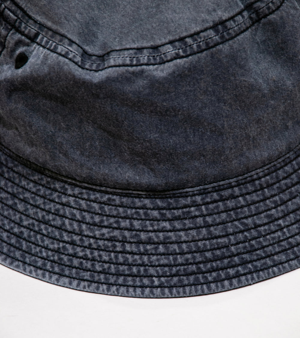 YLÈVE 'Kijima Takayuki Rayon Cotton Pigment Dye Hat' (Navy)