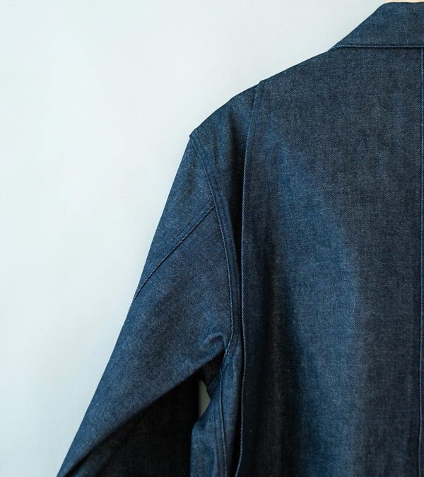 MAN-TLE 'R21 J2 Jebok Jacket' (Organic Raw Denim)