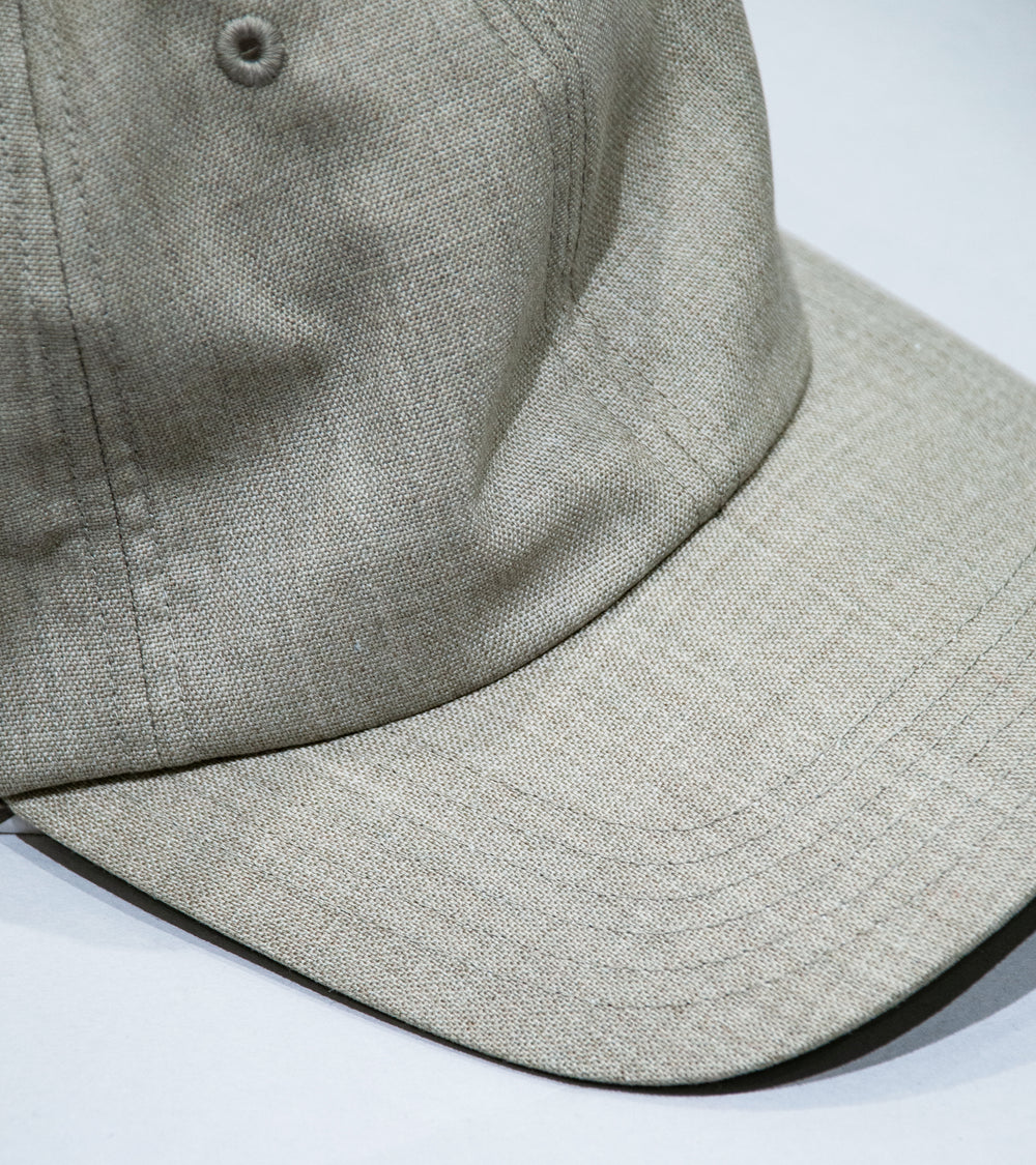 YLÈVE 'Tropical Wool Cap' (Top Beige)