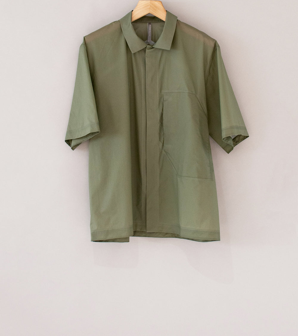 Euphorbia 'Fatigue Shirt' (Olive Cotton Linen)