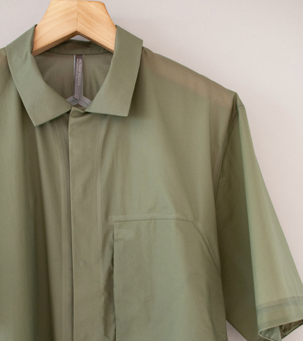 Euphorbia 'Fatigue Shirt' (Olive Cotton Linen)