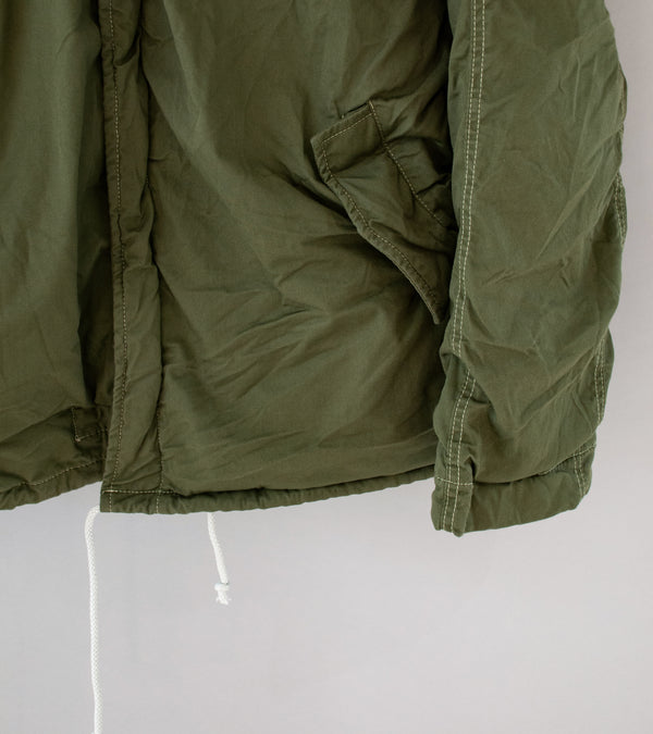 Working 'Drone Jacket' (Sage Smudge Polyester Cotton Gabardine)