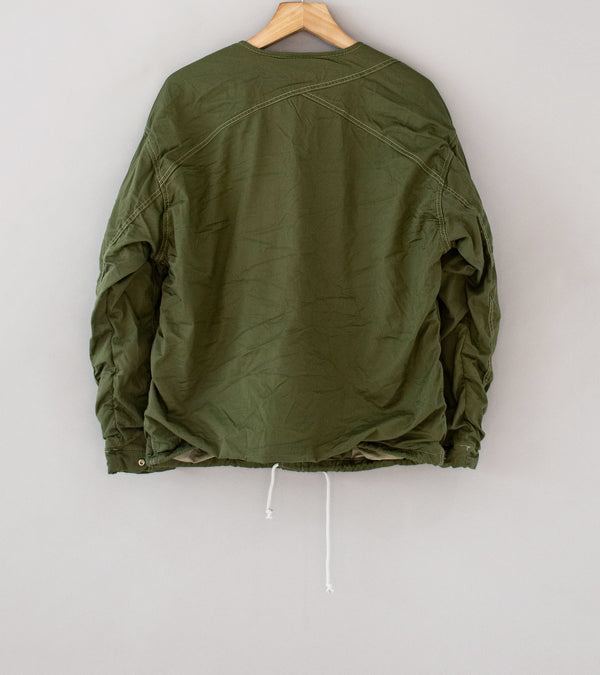 Working 'Drone Jacket' (Sage Smudge Polyester Cotton Gabardine)