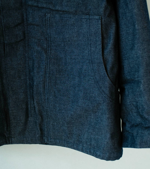 MAN-TLE 'R21 J1 Jebok Coat' (Organic Raw Denim)