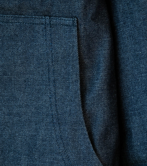 MAN-TLE 'R21 J1 Jebok Coat' (Organic Raw Denim)