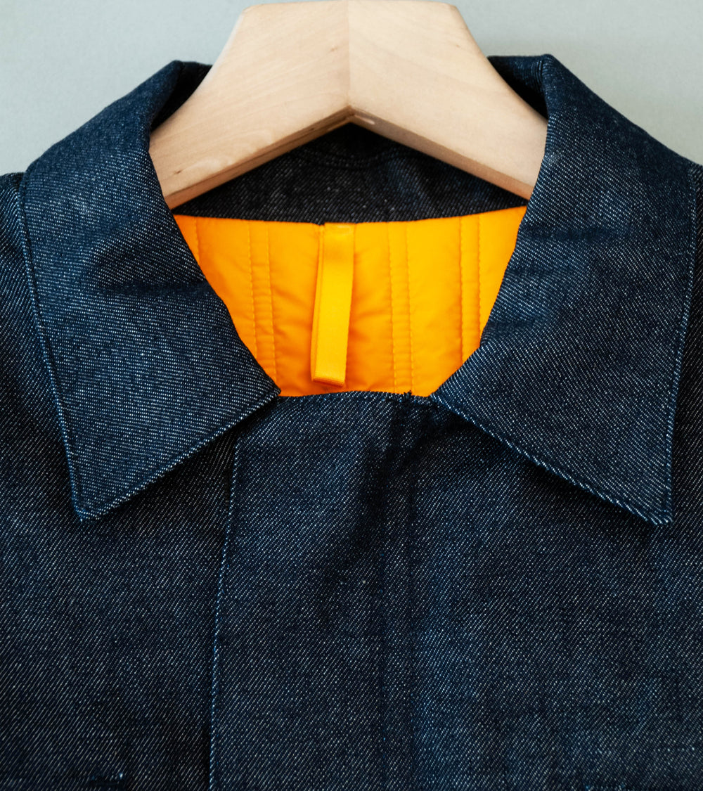 MAN-TLE 'R21 J1 Jebok Coat' (Organic Raw Denim)