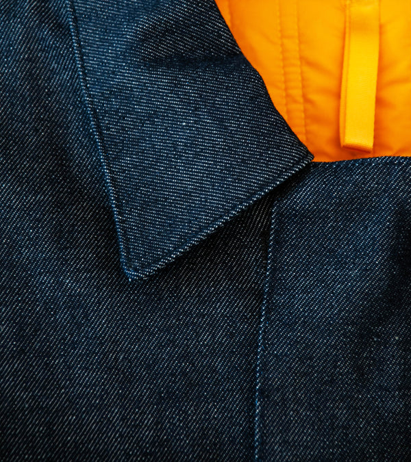 MAN-TLE 'R21 J1 Jebok Coat' (Organic Raw Denim)