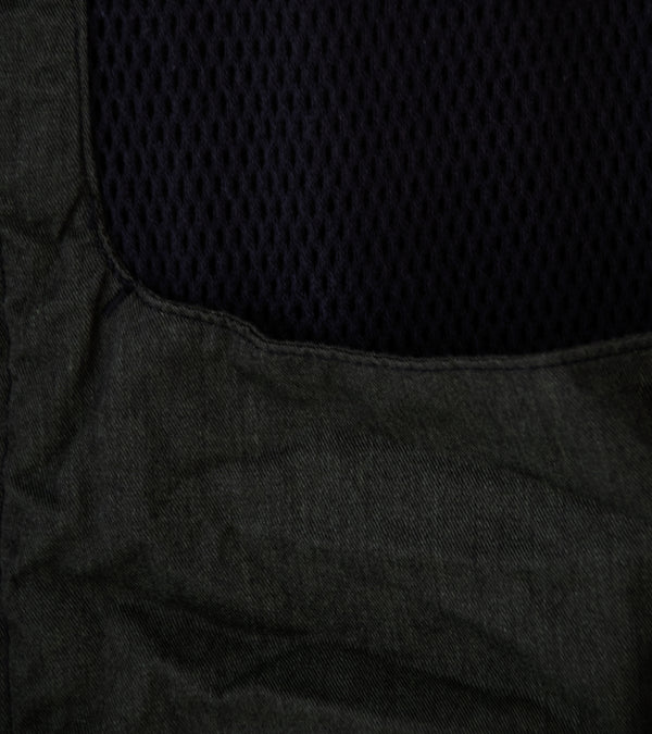 Working 'FMP Overshirt' (Beach Tar Polyester Cotton Gabardine)